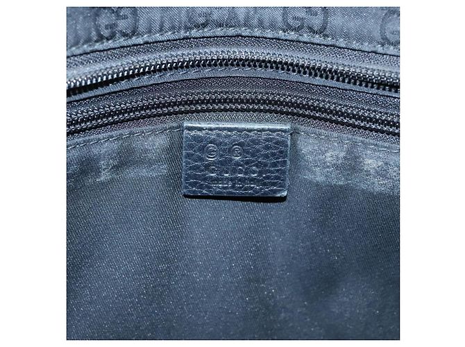 GUCCI GG Canvas Tote Bag Outlet Schwarz Silber 180449 Auth ep7007 - Ansicht 19