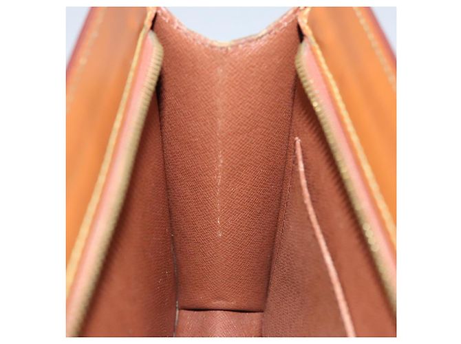 LOUIS VUITTON Epi Pochette Uomo Borsa Clutch Zipangu Oro M52528 LV Auth ti2611 Marrone - vista 19