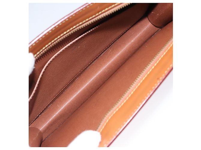 LOUIS VUITTON Epi Pochette Uomo Borsa Clutch Zipangu Oro M52528 LV Auth ti2611 Marrone - vista 9