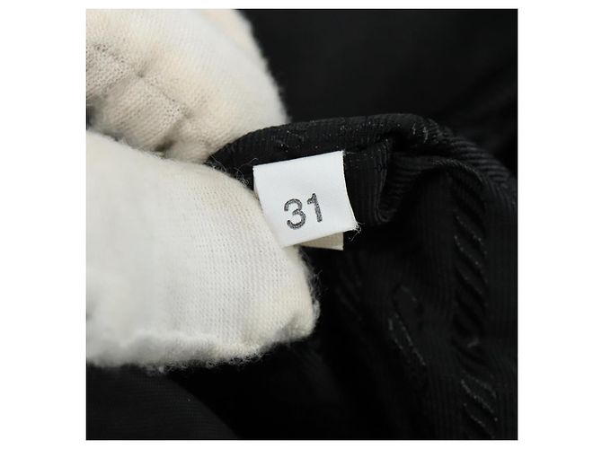 Borsa a Spalla PRADA in Nylon Nero Auth yk16281 - vista 11