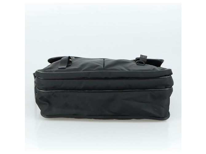 Borsa a Spalla PRADA in Nylon Nero Auth yk16281 - vista 5
