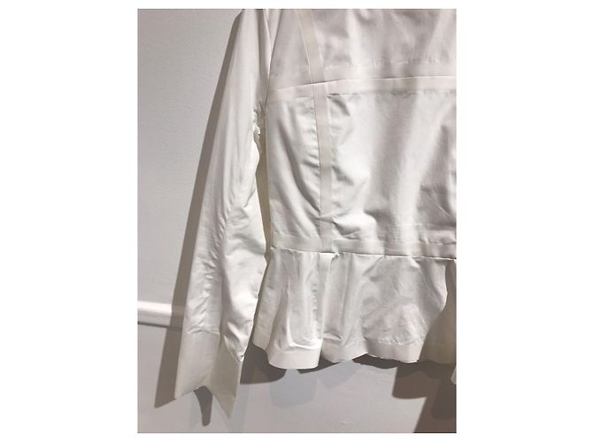 Céline CELINE Tops T.International S Algodón Blanco - vista 2