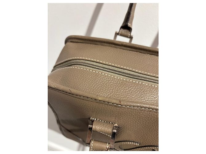 Bolsos LOEWE T. Cuero Beige - vista 10