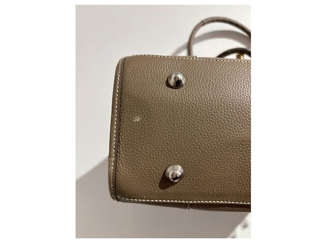 Bolsos LOEWE T. Cuero Beige - vista 12
