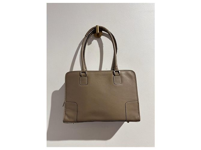 Bolsos LOEWE T. Cuero Beige - vista 6