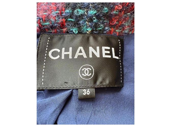 Chanel Giacca in tweed 11K$ Paris / Hamburg Runway 36 FR Multicolore - vista 9