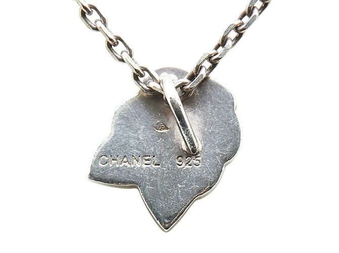 Collana Fiore Camelia Chanel in Argento 925 - vista 3
