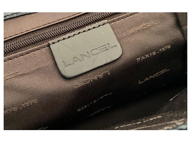 Borsa Lancel in pelle nera Nero - vista 11