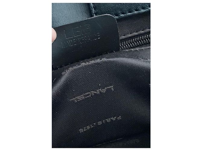 Borsa Lancel in pelle nera Nero - vista 12