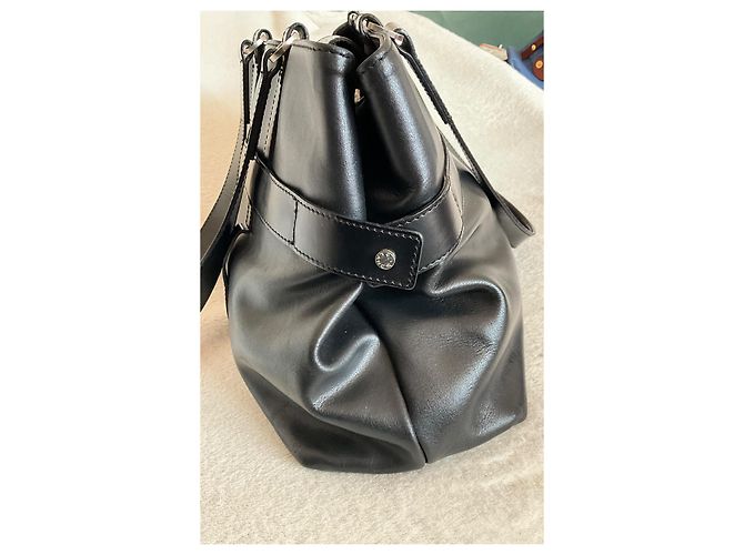 Borsa Lancel in pelle nera Nero - vista 3