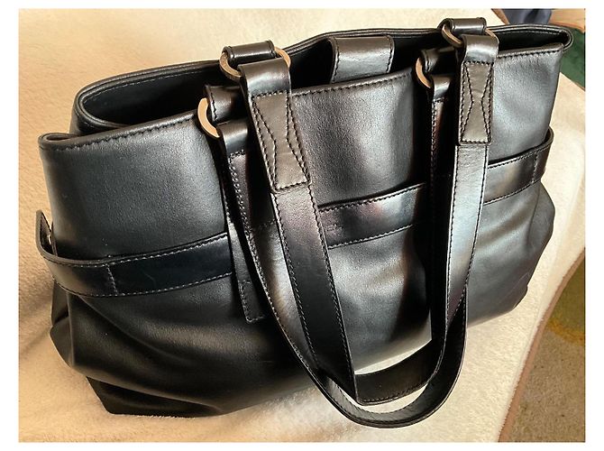 Borsa Lancel in pelle nera Nero - vista 5