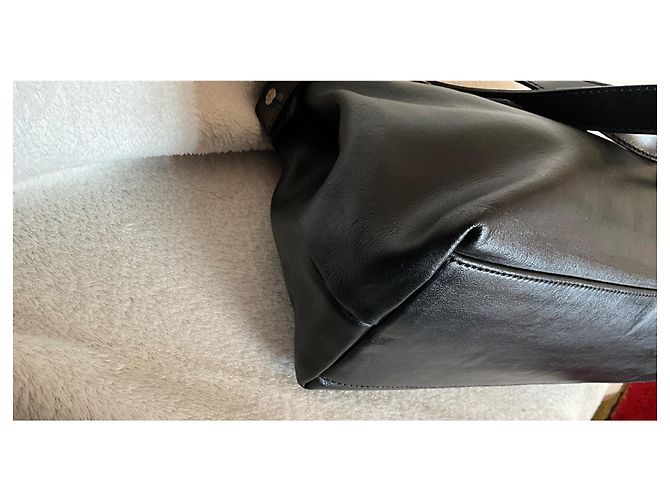 Borsa Lancel in pelle nera Nero - vista 8