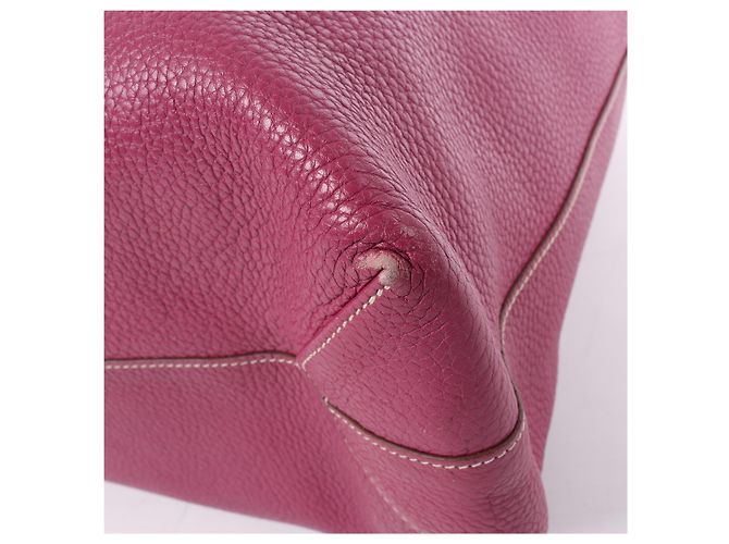 Hermès HERMES Double Sense 36 Borsa a Spalla Taurillon Clemence Tosca × Marrone d'India P:2012 Rosa - vista 10