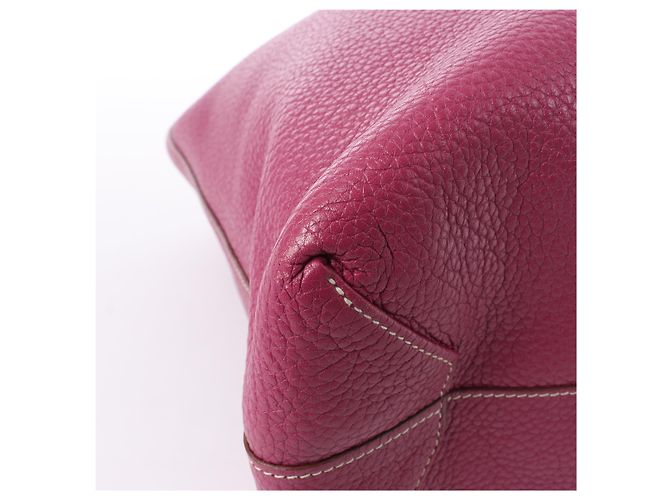 Hermès HERMES Double Sense 36 Borsa a Spalla Taurillon Clemence Tosca × Marrone d'India P:2012 Rosa - vista 11