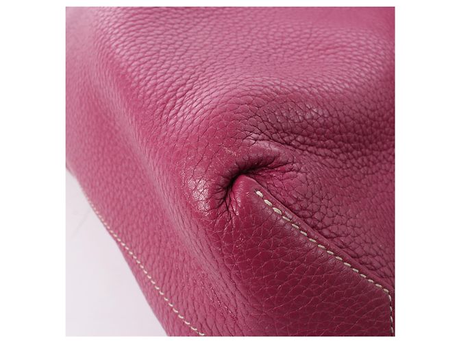 Hermès HERMES Double Sense 36 Borsa a Spalla Taurillon Clemence Tosca × Marrone d'India P:2012 Rosa - vista 13