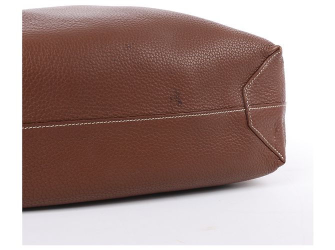 Hermès HERMES Double Sense 36 Borsa a Spalla Taurillon Clemence Tosca × Marrone d'India P:2012 Rosa - vista 16