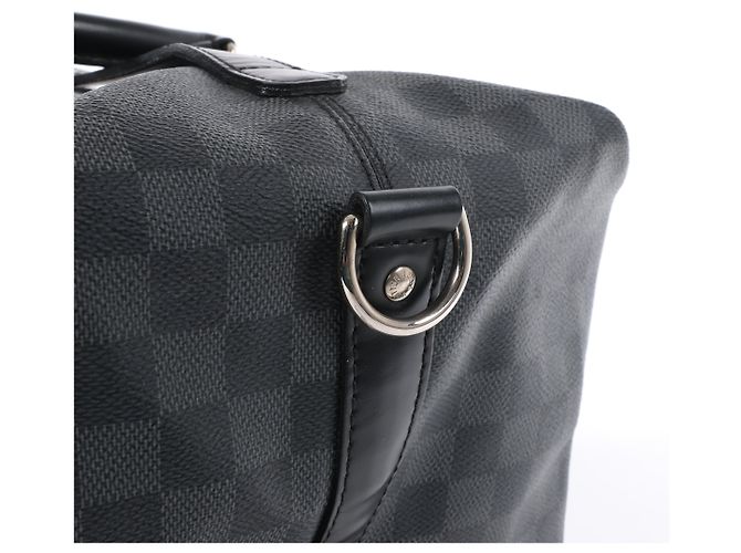 Borsa Louis Vuitton Damier Graphite Neo Greenwich in marrone N41164 Verde - vista 15