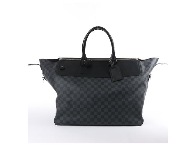 Borsa Louis Vuitton Damier Graphite Neo Greenwich in marrone N41164 Verde - vista 18