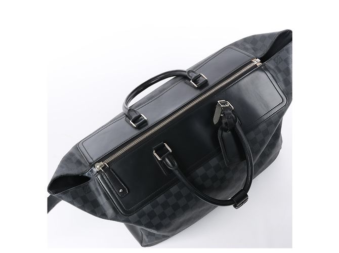 Borsa Louis Vuitton Damier Graphite Neo Greenwich in marrone N41164 Verde - vista 20