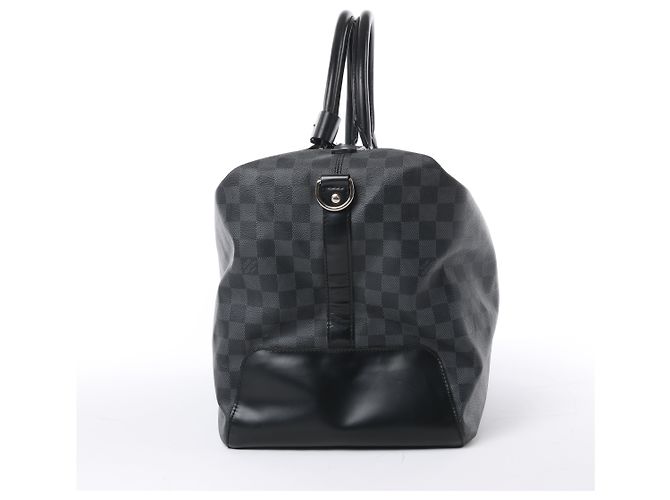 Borsa Louis Vuitton Damier Graphite Neo Greenwich in marrone N41164 Verde - vista 3