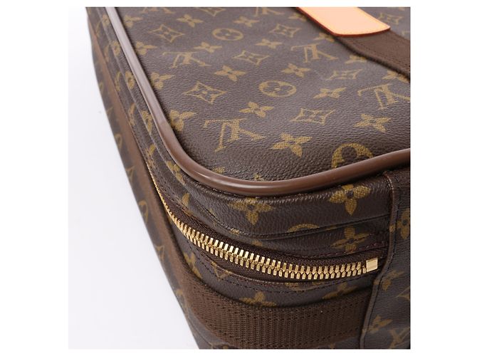 Borsa da viaggio Louis Vuitton Monogram Satellite 70 M23350 Marrone - vista 11