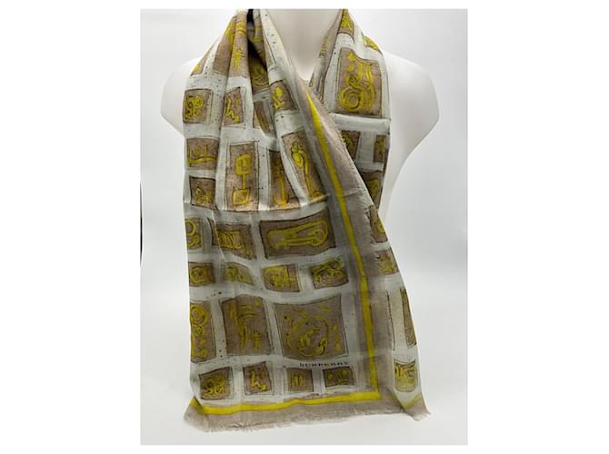 Sciarpa iconica Burberry Multicolore - vista 14