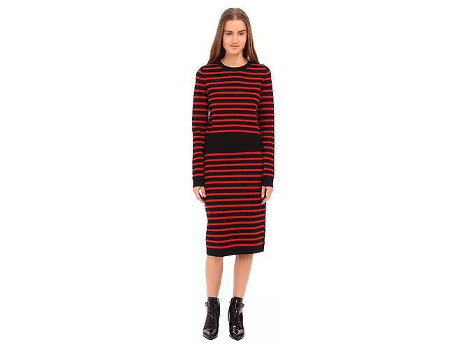 Marc by Marc Jacobs Merino-Woll-Zwillingsset Pullover Rock rot schwarz XS - Ansicht 7