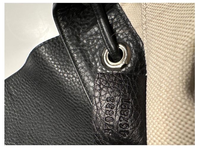 Gucci Tassel-Fransen-Rucksack Schwarz - Ansicht 8