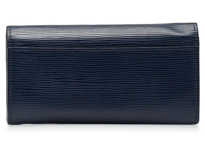Portafoglio Epi Sarah Louis Vuitton Blu Indigo - vista 3