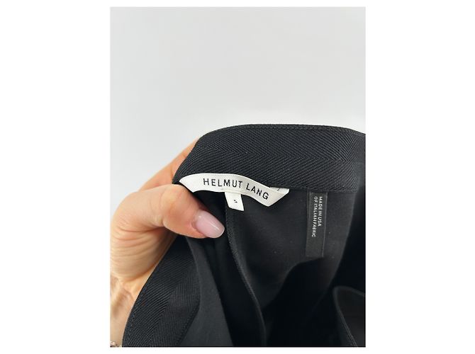 HELMUT LANG Hosen T.International S Polyester Schwarz - Ansicht 3