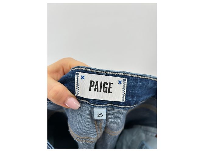Paige Jeans Jeans PAIGE T.US 25 Algodón Azul - vista 3
