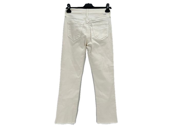 MOTHER Jeans T.US 25 Algodón Blanco - vista 2
