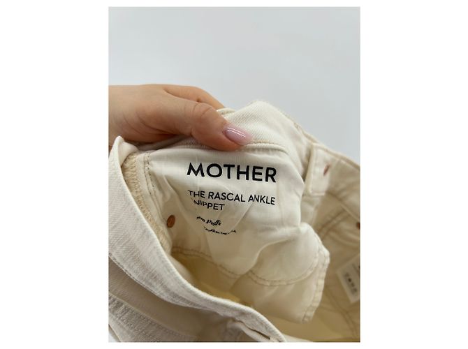 MOTHER Jeans T.US 25 Algodón Blanco - vista 4