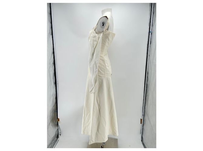 Vestido ELLERY T.FR 40 Algodón Blanco - vista 4