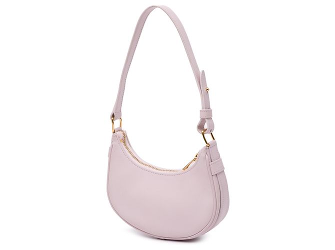 Céline Bolso de Hombro Ava en Cuero de Ternera Liso Mini Rosa Celine - vista 2