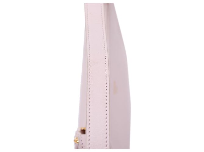 Céline Bolso de Hombro Ava en Cuero de Ternera Liso Mini Rosa Celine - vista 9