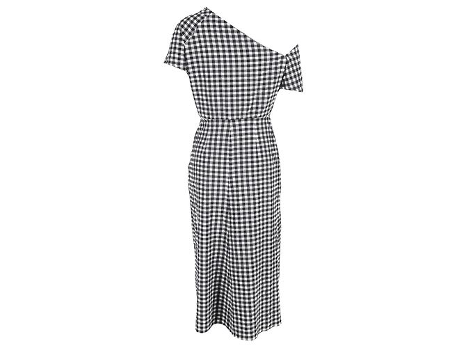 Robe midi à une épaule Pout de Rachel Comey en coton noir - vue 3