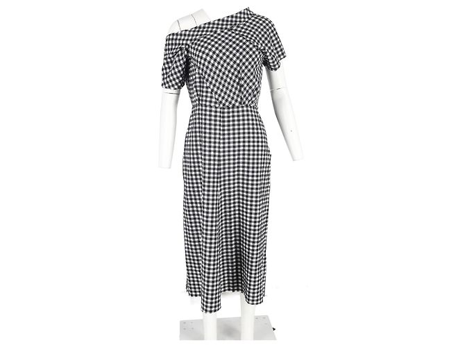 Robe midi à une épaule Pout de Rachel Comey en coton noir - vue 4