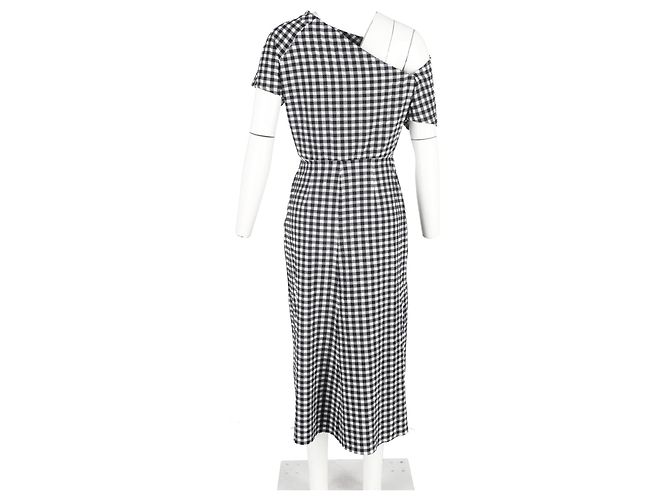 Robe midi à une épaule Pout de Rachel Comey en coton noir - vue 6