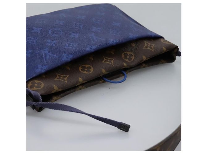 LOUIS VUITTON Umhängetasche Monogram Pacific Split Blau M43854 Auth KD201 - Ansicht 6