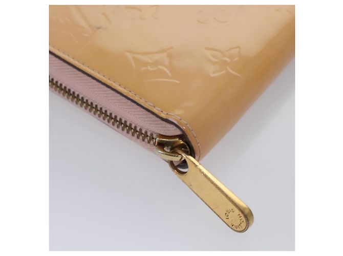 Zippy Geldbörse Monogram Vernis Louis Vuitton Rose Valerine M93522 Auth LV KD229 - Ansicht 15