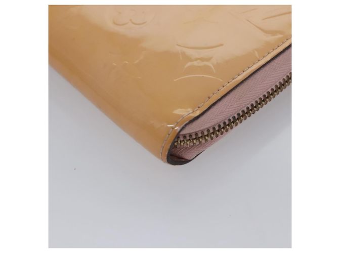 Zippy Geldbörse Monogram Vernis Louis Vuitton Rose Valerine M93522 Auth LV KD229 - Ansicht 16