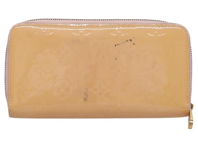 Zippy Geldbörse Monogram Vernis Louis Vuitton Rose Valerine M93522 Auth LV KD229 - Ansicht 2