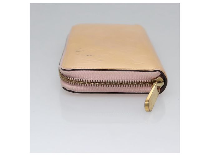Zippy Geldbörse Monogram Vernis Louis Vuitton Rose Valerine M93522 Auth LV KD229 - Ansicht 4