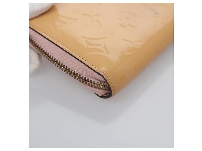 Zippy Geldbörse Monogram Vernis Louis Vuitton Rose Valerine M93522 Auth LV KD229 - Ansicht 7