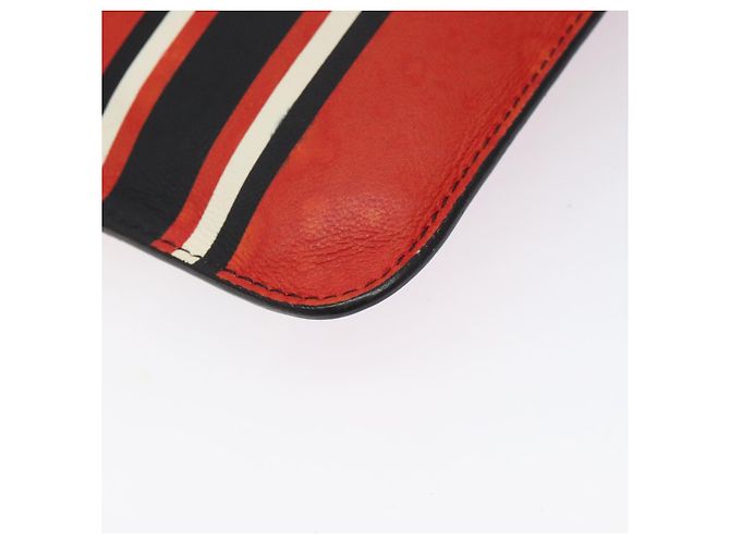 Borsa a mano GIVENCHY in pelle rossa Auth BA809 Rosso - vista 14