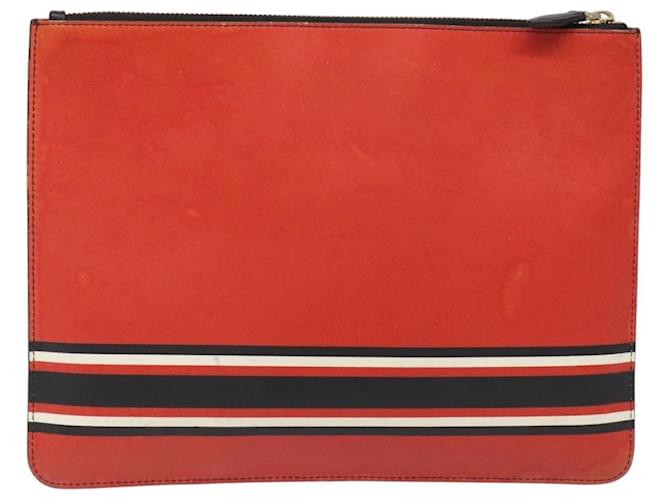 Borsa a mano GIVENCHY in pelle rossa Auth BA809 Rosso - vista 2