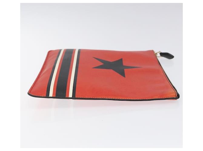 Borsa a mano GIVENCHY in pelle rossa Auth BA809 Rosso - vista 3