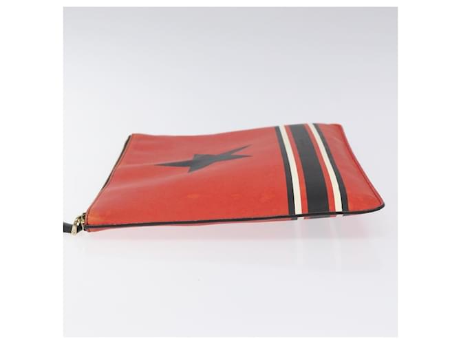 Borsa a mano GIVENCHY in pelle rossa Auth BA809 Rosso - vista 4