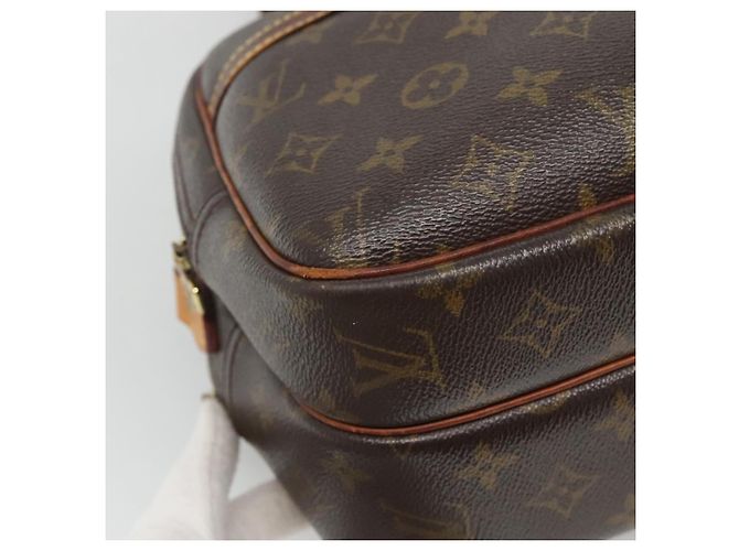 LOUIS VUITTON Borsa a Spalla Monogram Reporter PM M45254 LV Auth BA696 Monogramma - vista 16